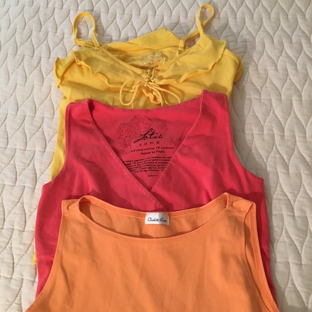 3 Colorful Summer Tops 🌞